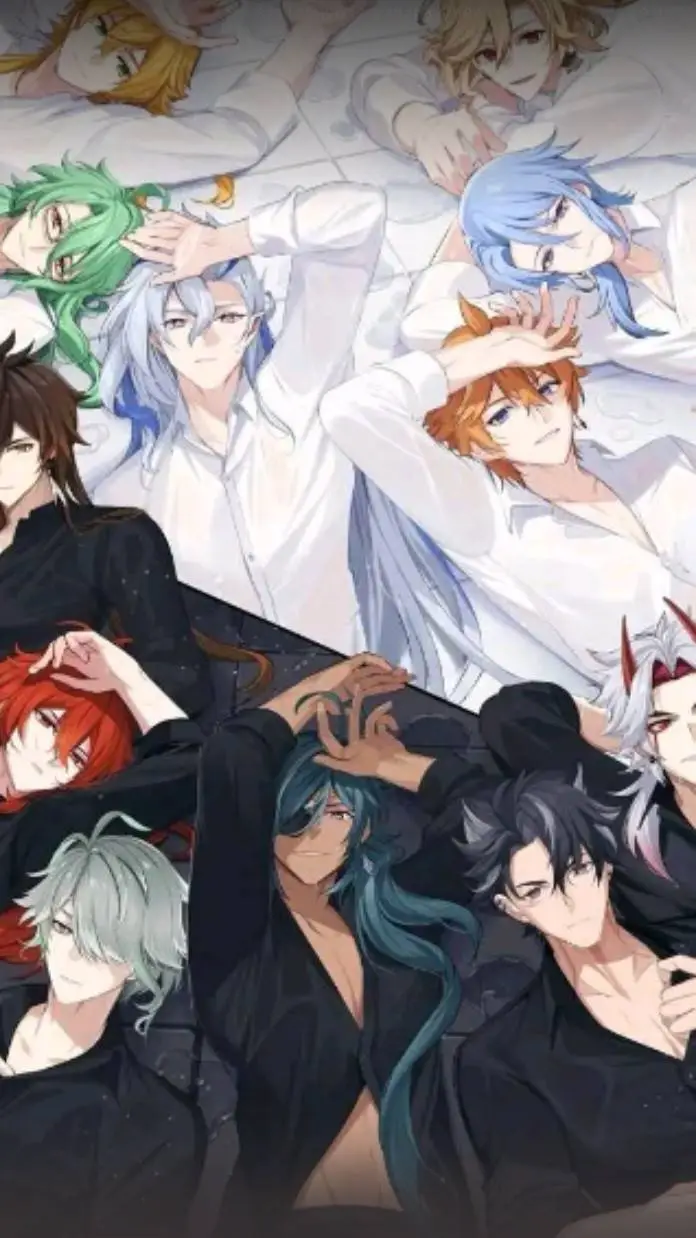 ai character: Genshin Impact Men background