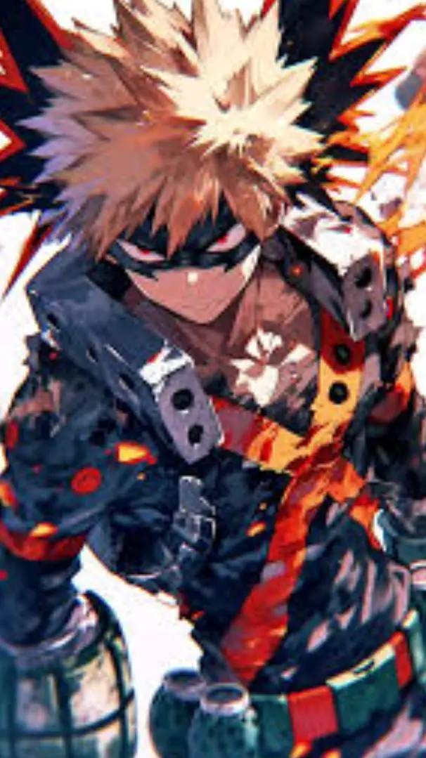 ai character: bakugo  background