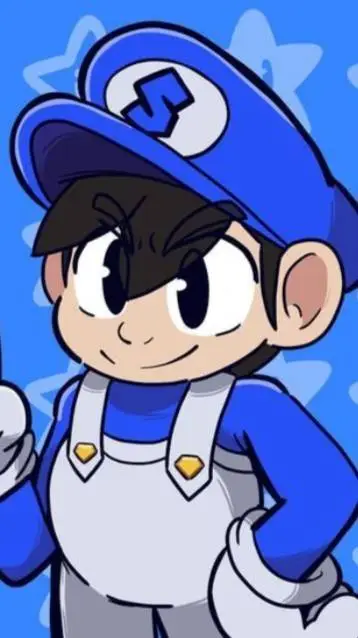 ai character: 💙💜Smg34💜💙 background