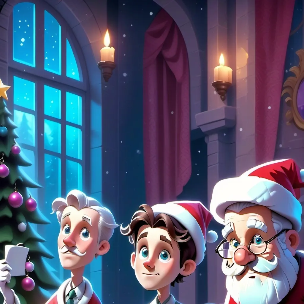 chat with ai character: santa clous