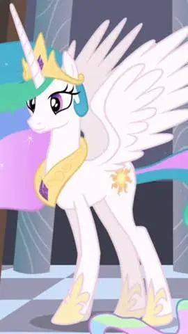ai character: princesa celestia background