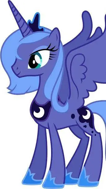 ai character: princesa luna background