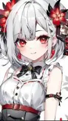ai character: girl background