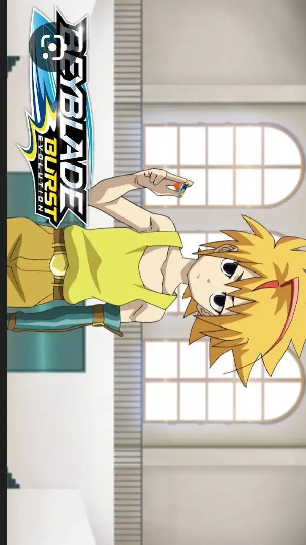 ai character: Beyblade evolution background