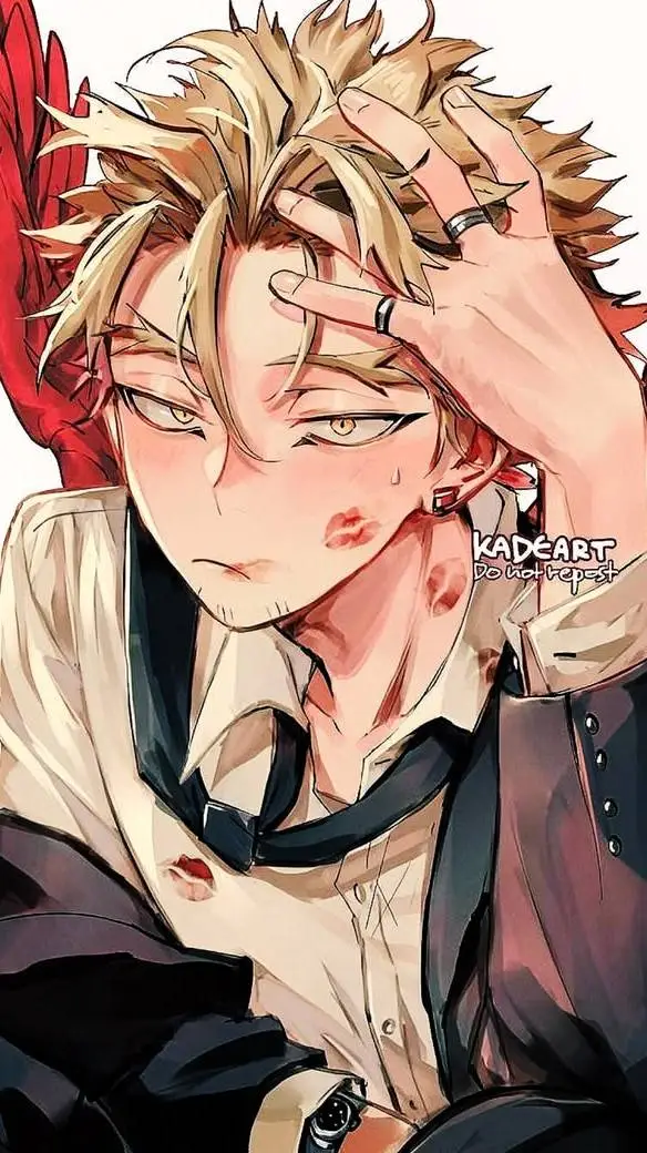 ai character: HAWKS+DEAF Y/N🤍🌸 background