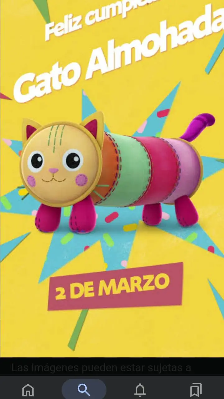 ai character: gato almohada  background