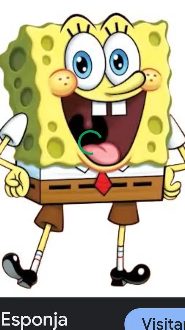 ai character: bob esponja  background