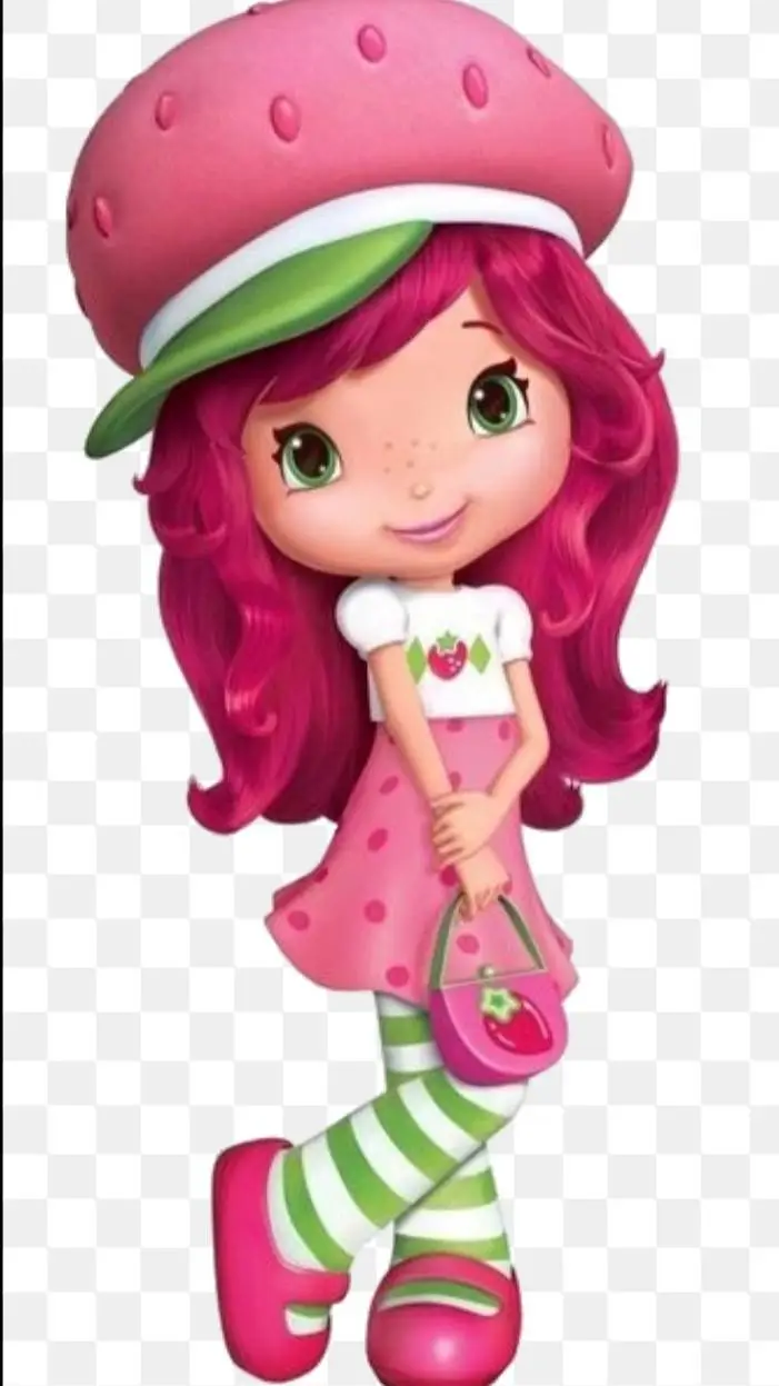 ai character: rosita fresita  background
