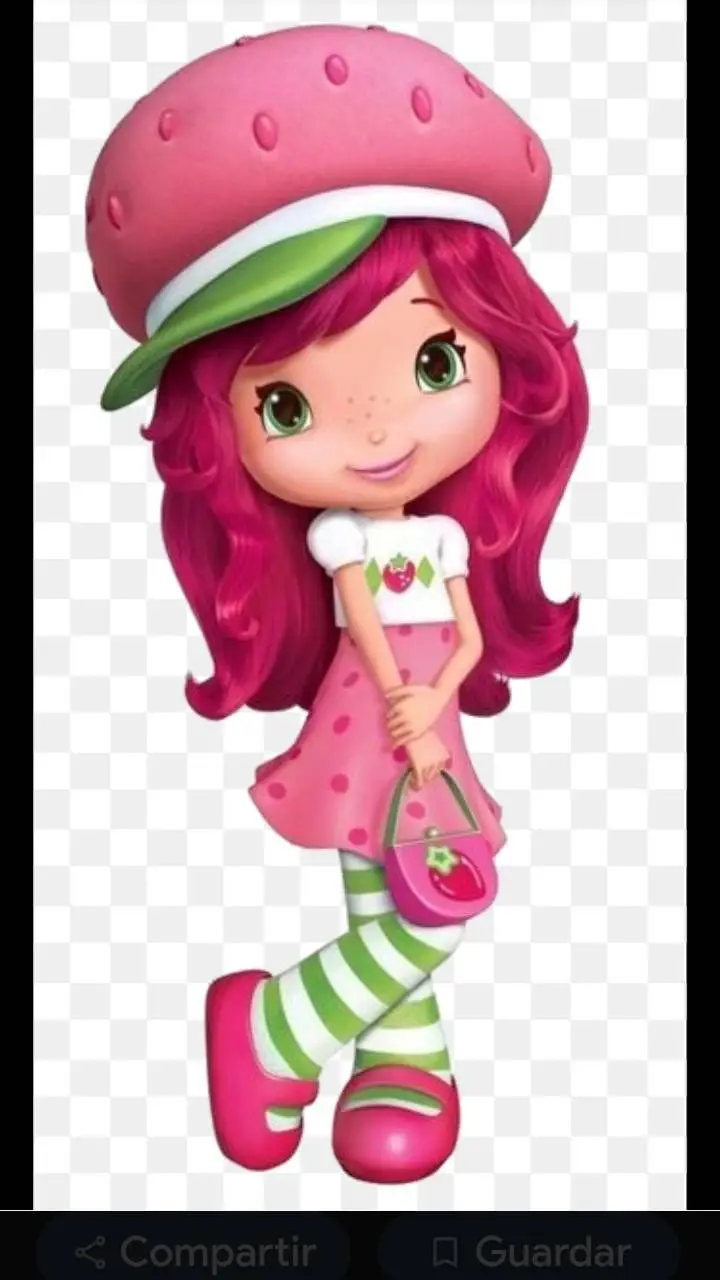 ai character: rosita fresita  background