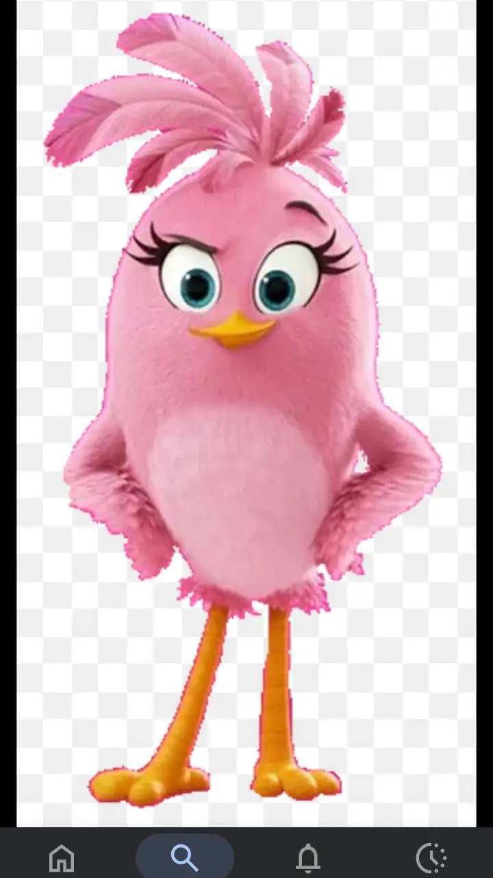 ai character: Stella the birds background