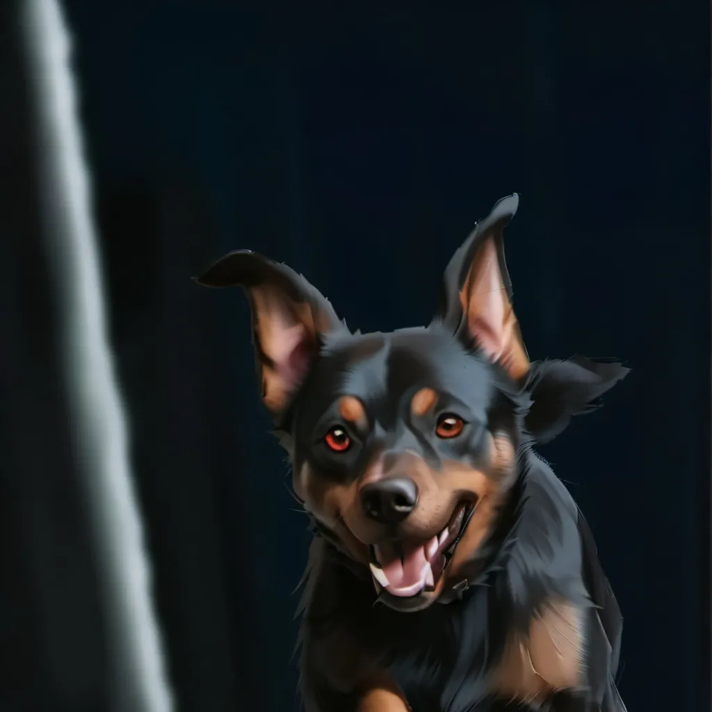 chat with ai character: dober el perrito