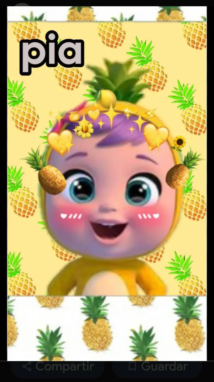 ai character: Pia background