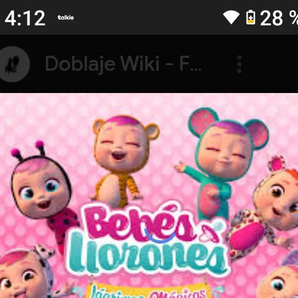 chat with ai character: bebés llorones