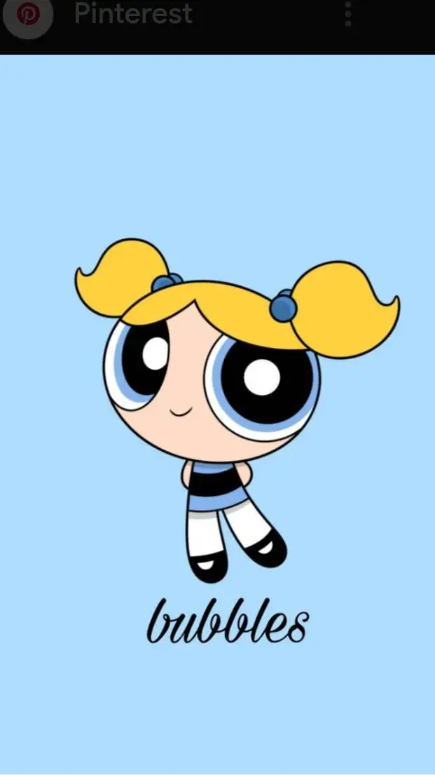 ai character: 🫧bubbles🩵 background