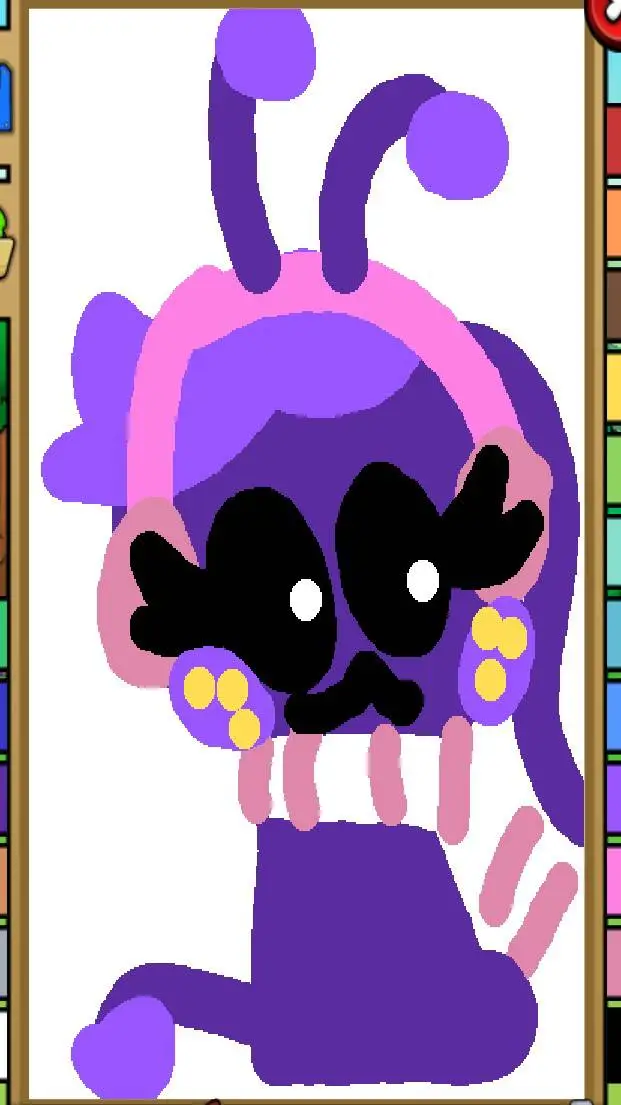 ai character: sprunki Sprea  background