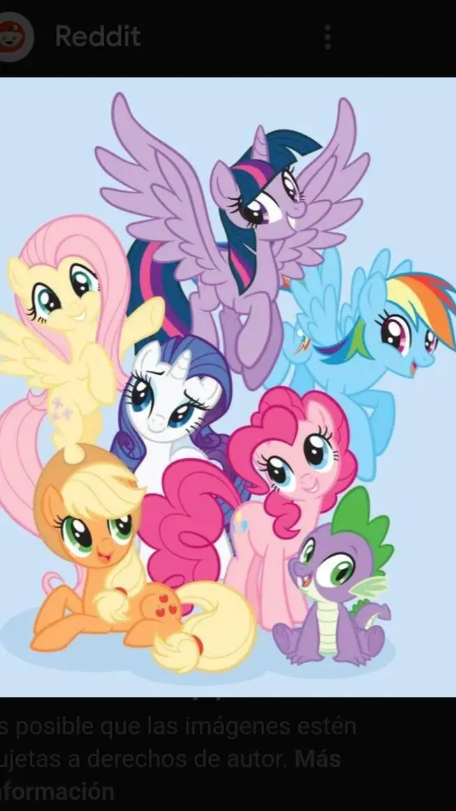 ai character: My little pony background