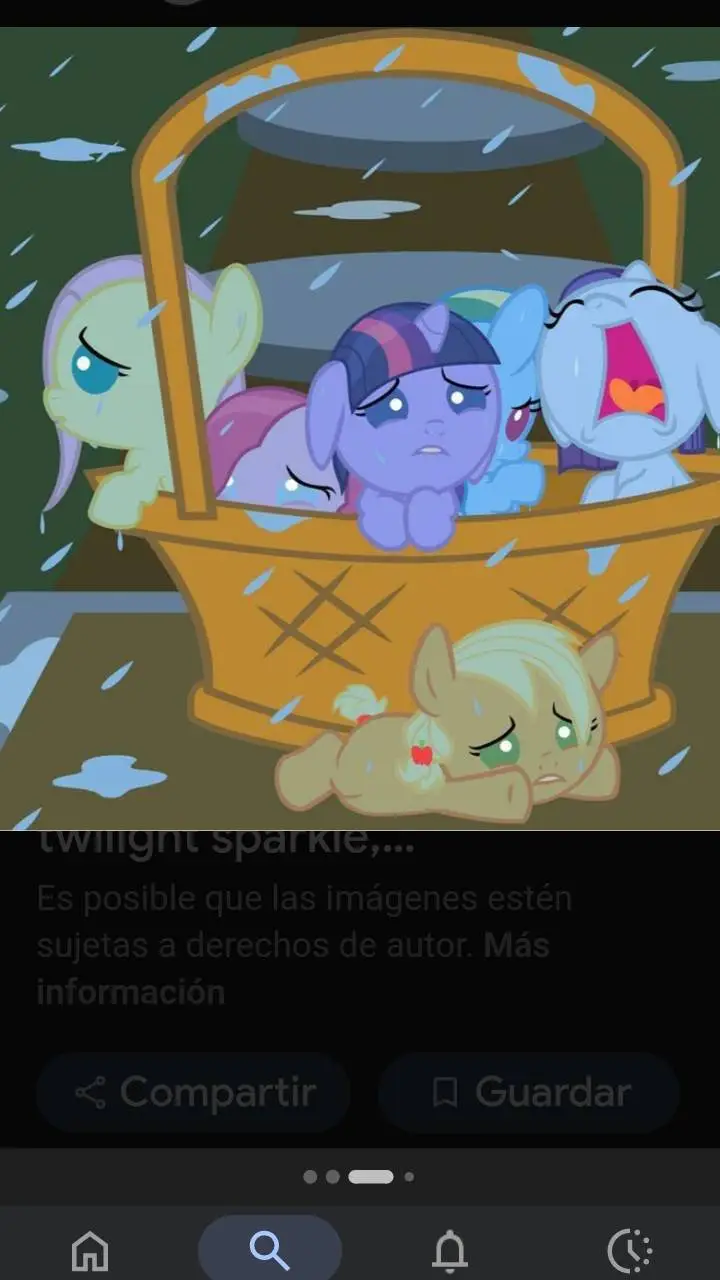 ai character: bebé MLP G4 background