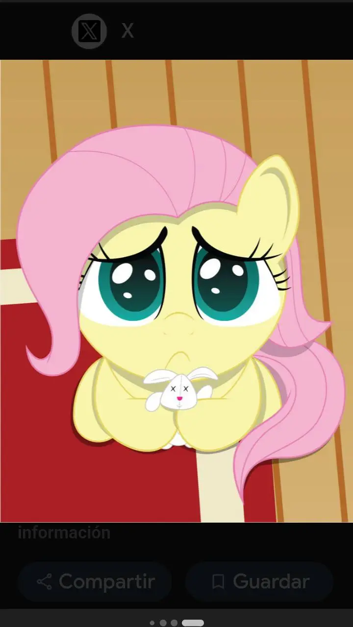 ai character: pequeña FLUTTERHSY background