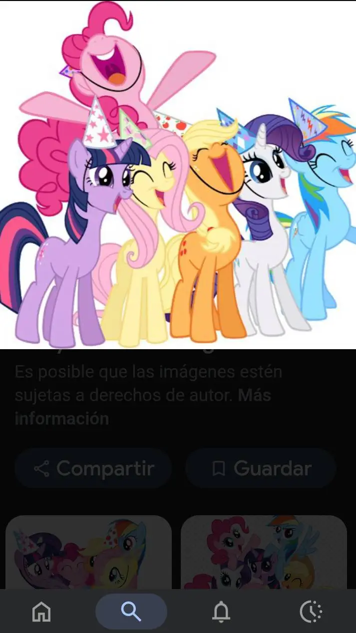 ai character: fiesta MLP  background