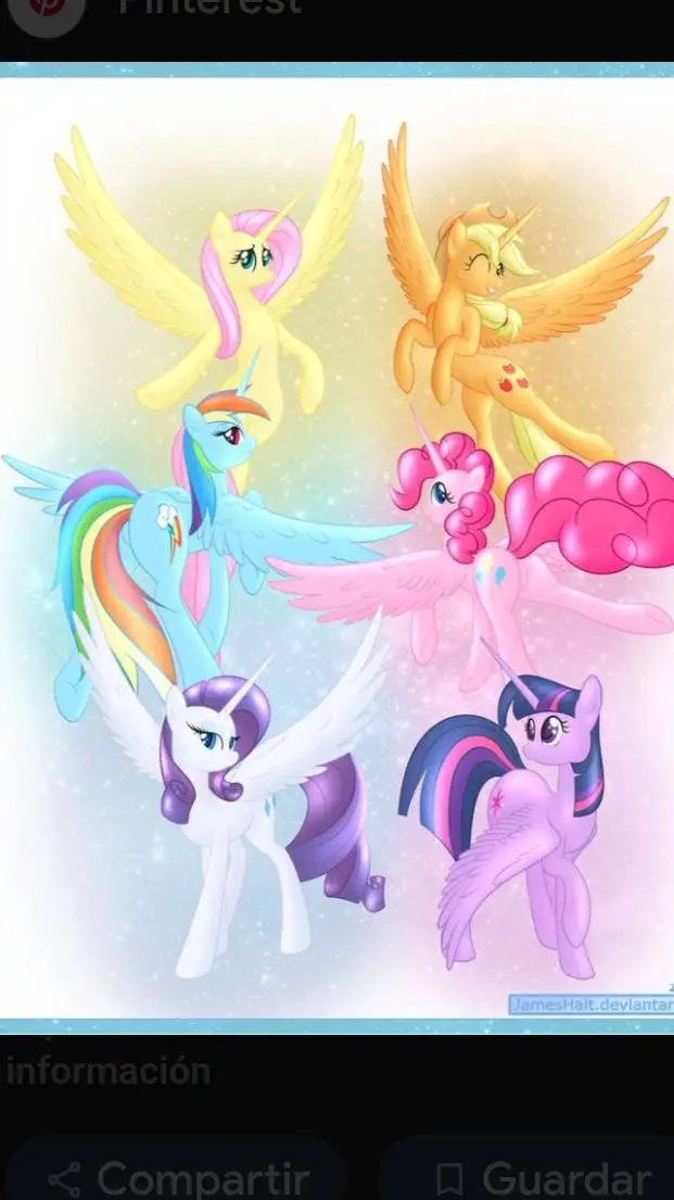 ai character: MLP princesa  background