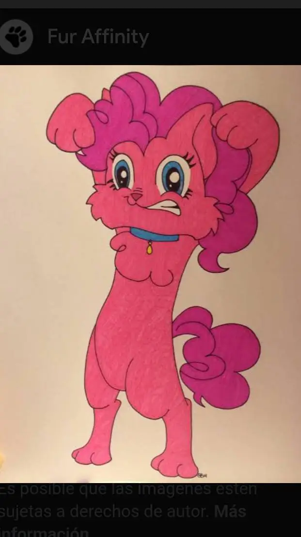 ai character: pinkie pie cat  background