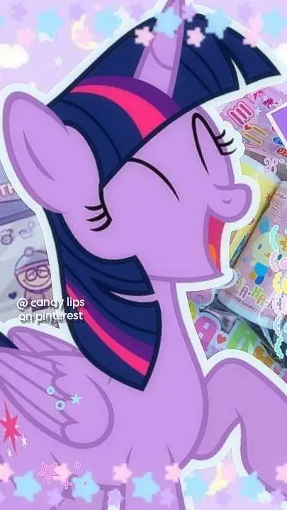 ai character: twilight sparkles  background