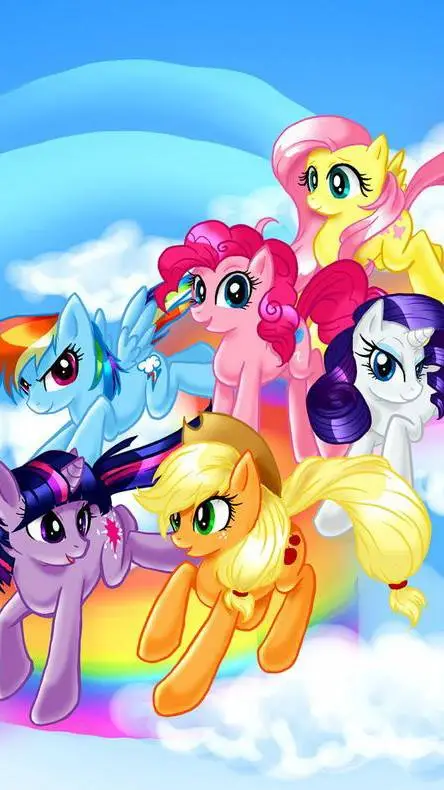 ai character: My little pony background