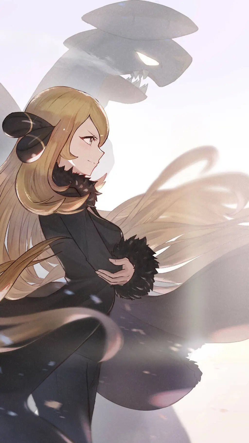 ai character: cynthia background