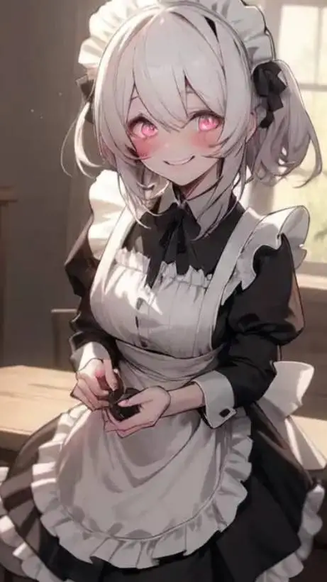 ai character: sirvienta loca background