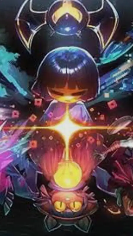 ai character: indie cross  background