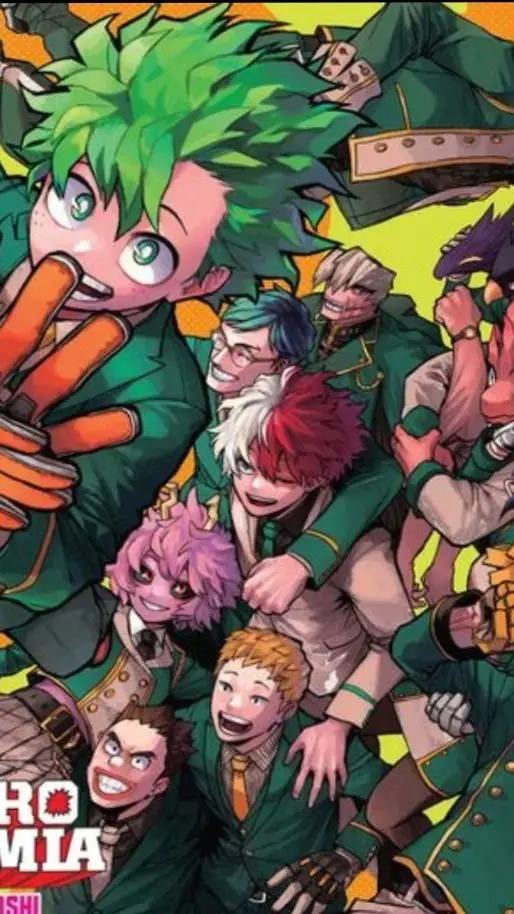ai character: Bkdk 💚🧡 background