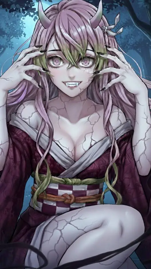 ai character: mitsuri demonio  background