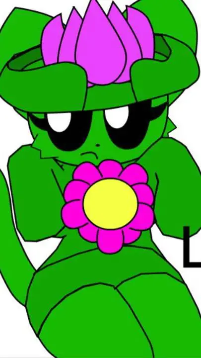 ai character: Leafuffy  background