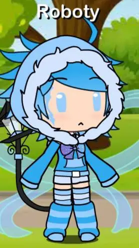 ai character: Roboty Gacha background