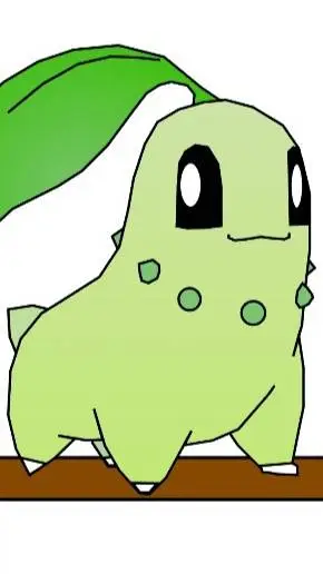ai character: Chikorita background