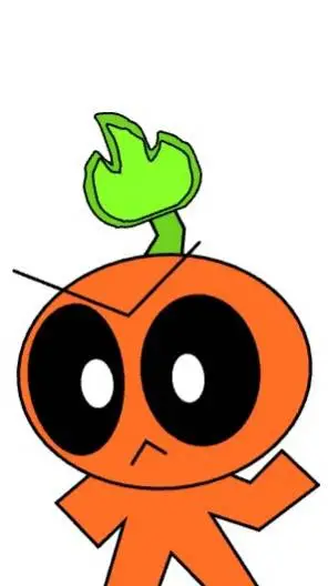 ai character: Pumpkiny  background