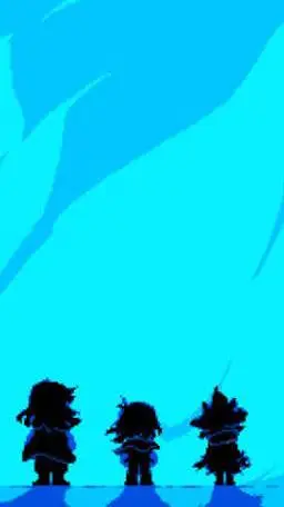 ai character: Deltarune background