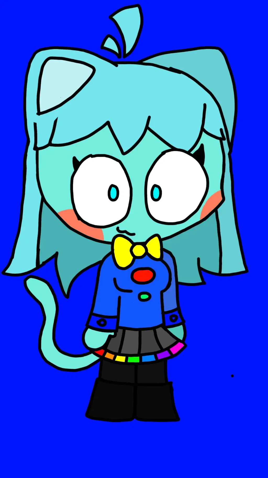 ai character: Lyra Azuri  background