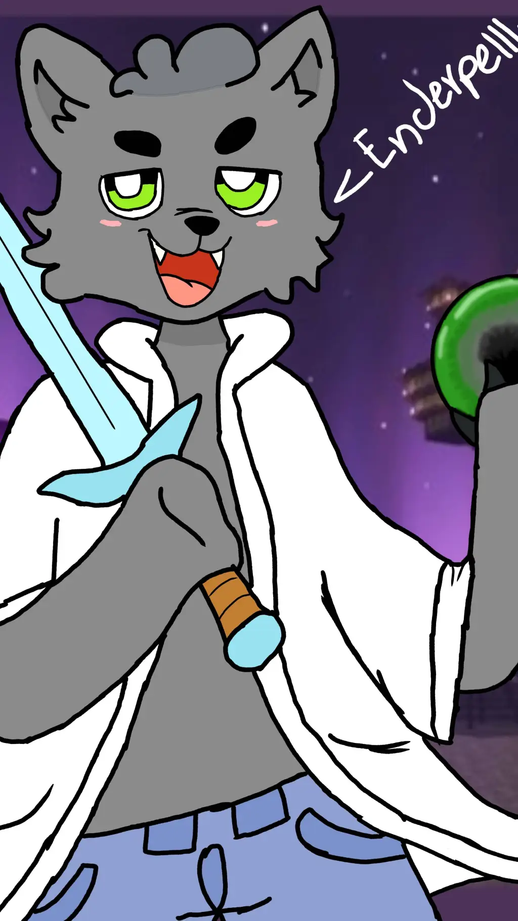 ai character: Bobicraft 🙃  background
