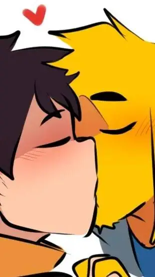 ai character: Mikellino 🧡💛 background