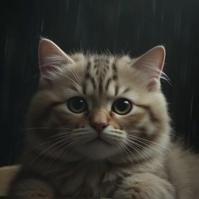 chat with ai character: poor cat