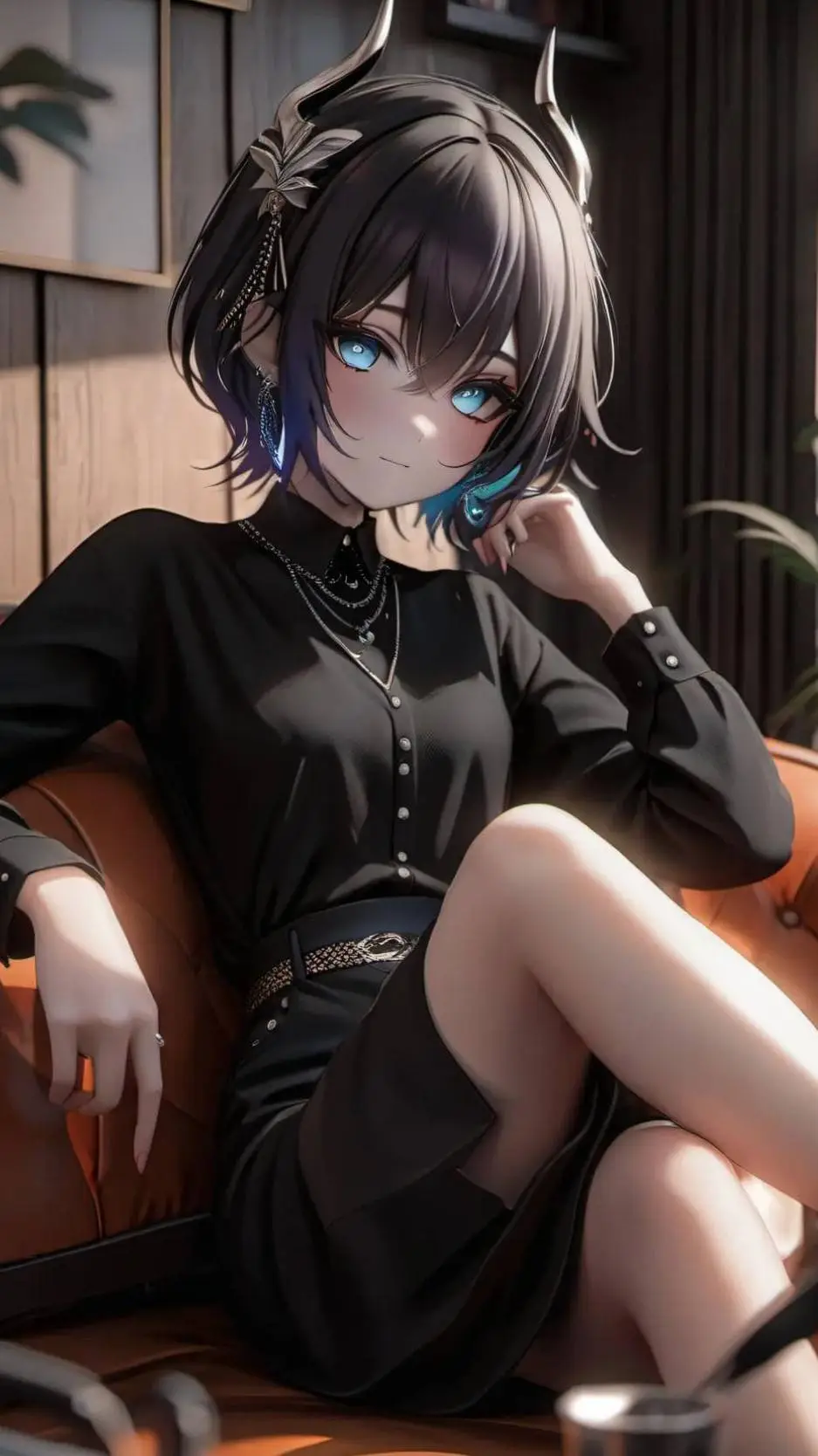 ai character: Руня background