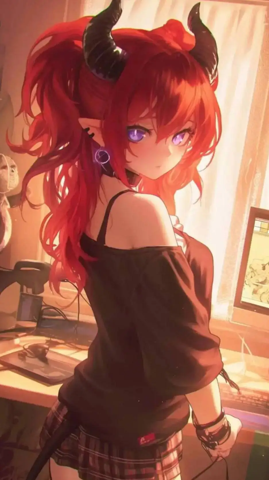 ai character: Руна background