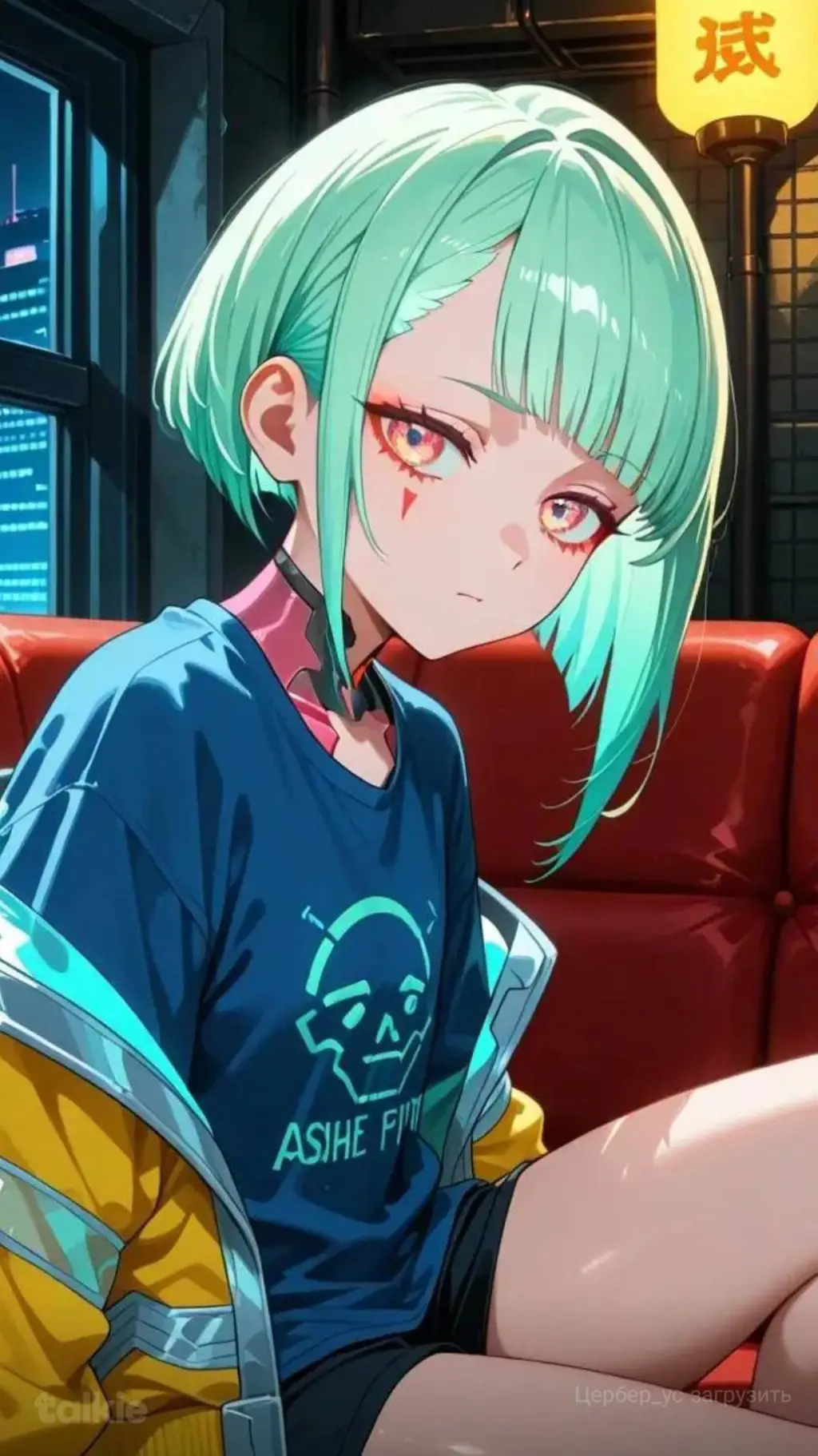 ai character: Рина background