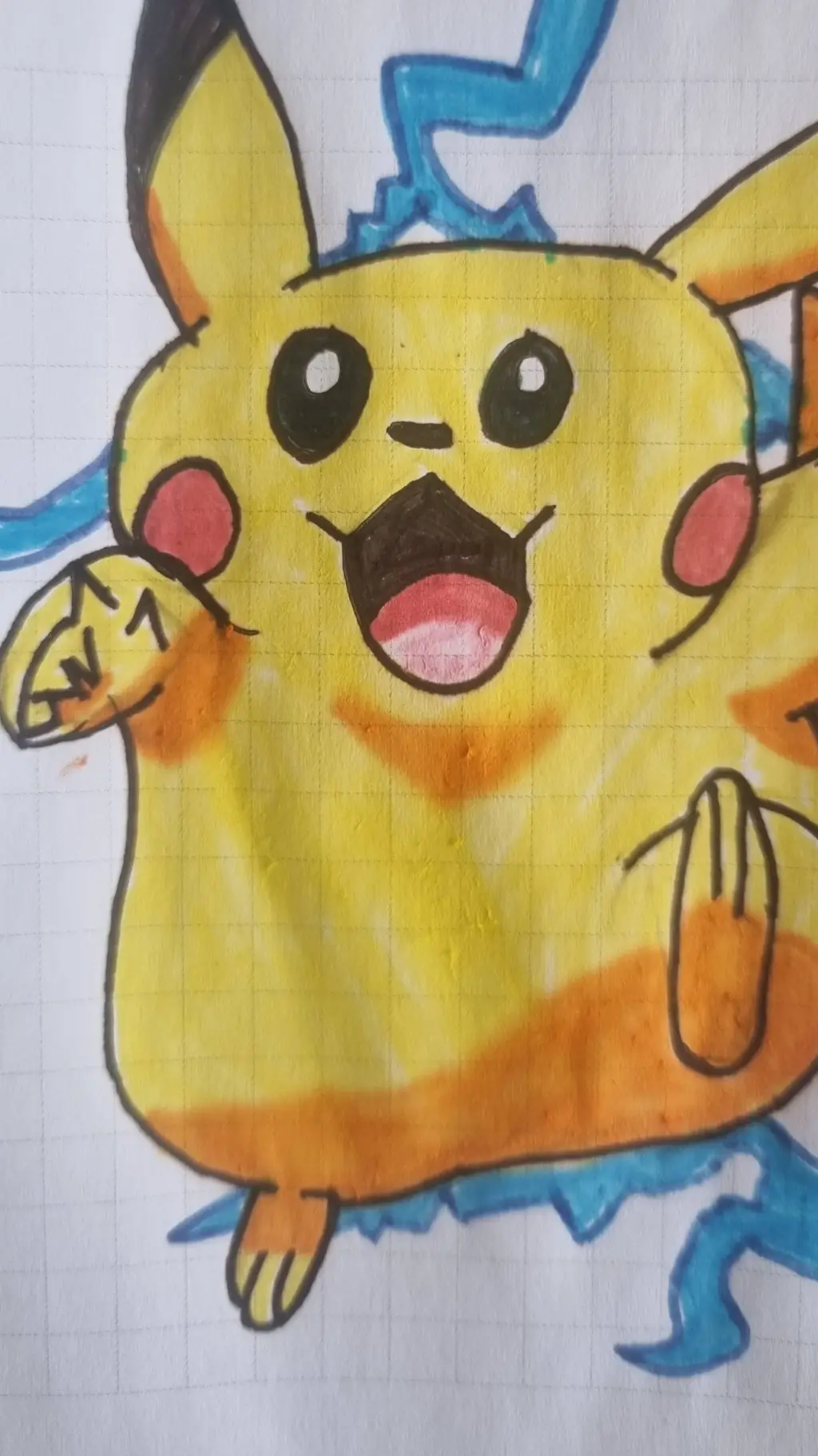 ai character: Pikachu background