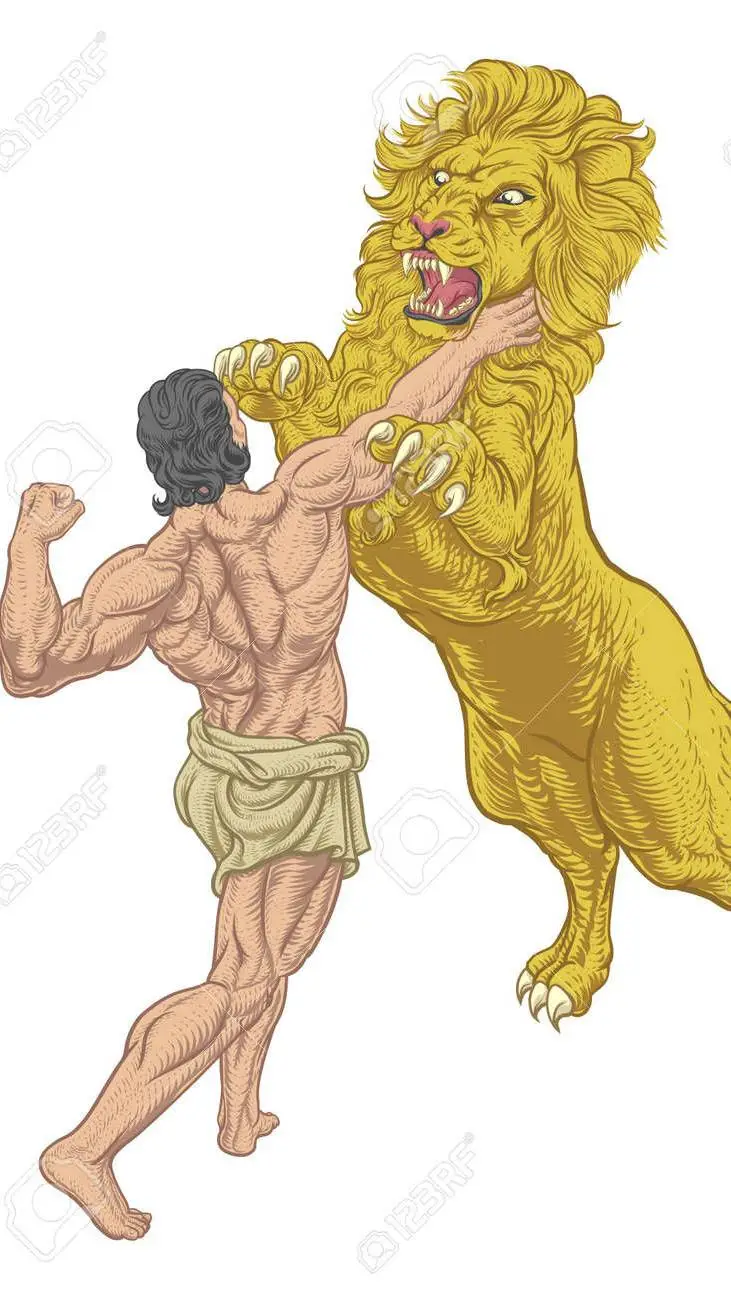 ai character: Leyenda Hércules  background