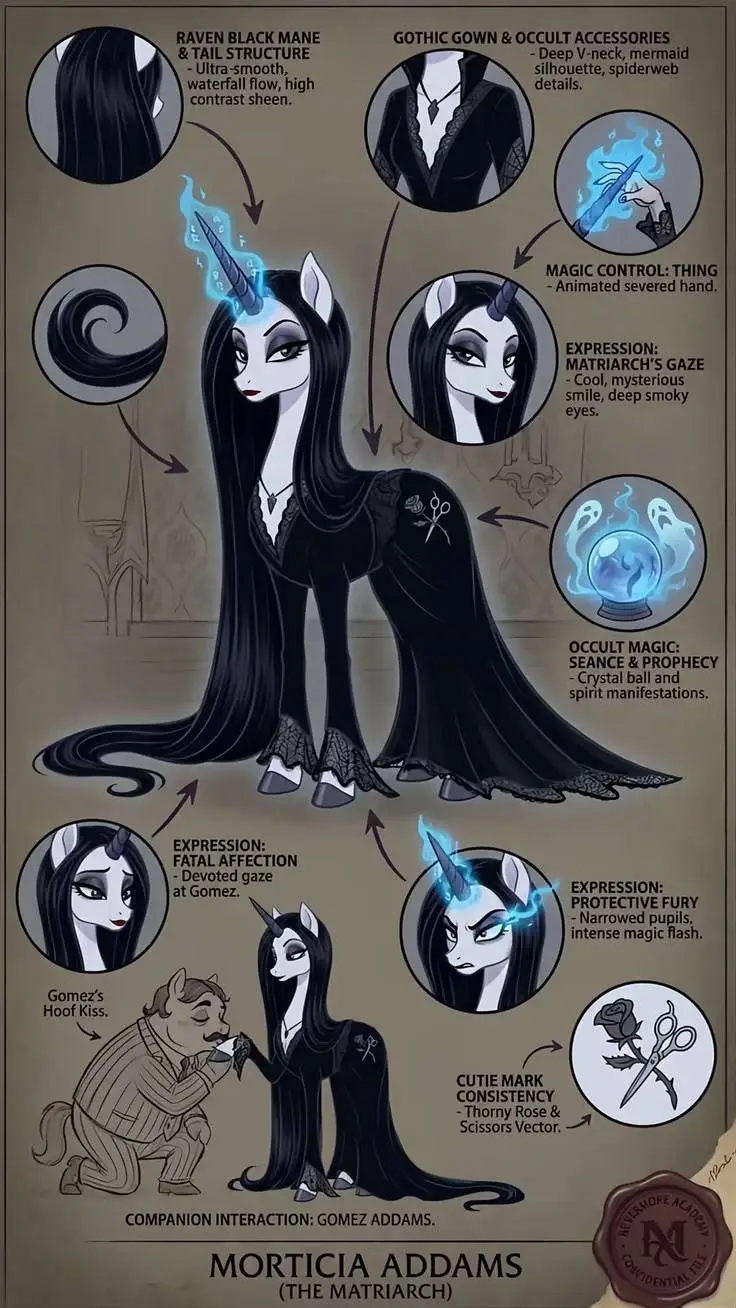 Talkie AI - Chat with Morticia Addams 