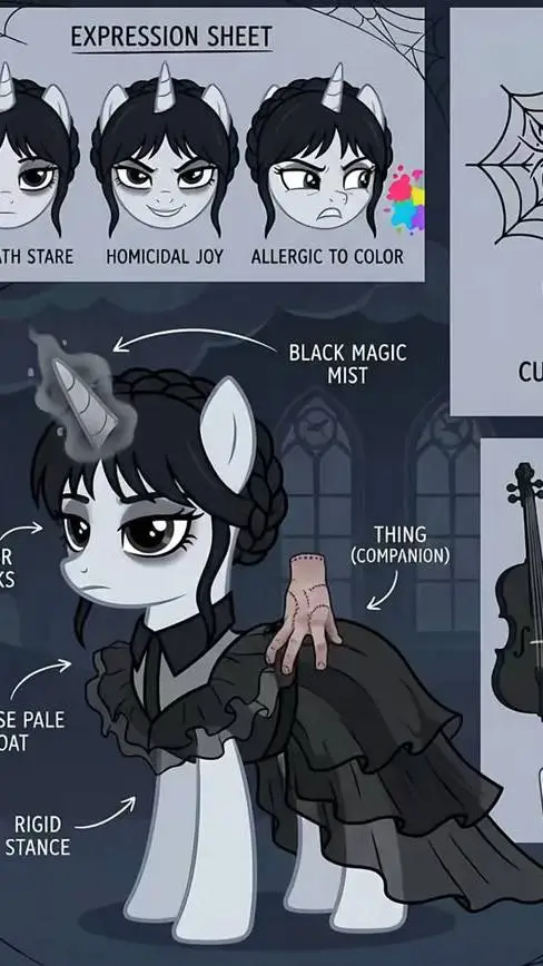 Talkie AI - Chat with Wednesday Addams