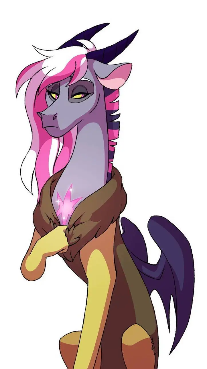 ai character: Pandora Sparkle background