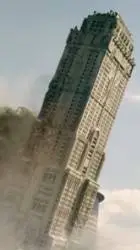 ai character: Tower collapse background